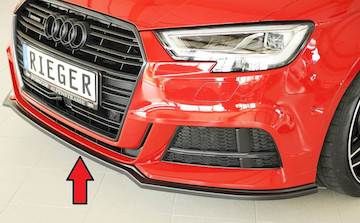 Rieger  Spoilerschwert für orig. S-Line Frontschürze