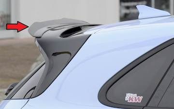 Rieger Drive-Emotion Heckspoiler für Hyundai i30 N (PDE) im edlen Pianolack, ABS/schwarz-glänzend