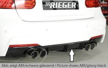 Rieger  Heckeinsatz nur für M-Paket-Heckschürze