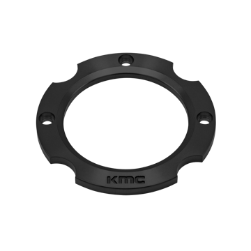 KS CAP RING 4X137 - ANODIZED SATIN BLACK