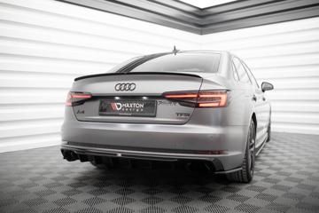 Heckansatz-Audi-A4-S-line-B9-Ausfuehrung-mit-einseitigem-Doppelauspuffendrohr_AU-A4-B9-SLINE-RS1GO_