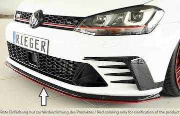 Rieger  Spoilerschwert nur für GTI Clubsport für orig. Frontschürze