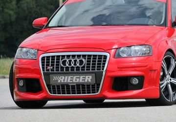 Rieger Rieger Spoilerstoßstange R-Frame   auch für A3 (8P) 3-tür. Facelift 06.05-06.08