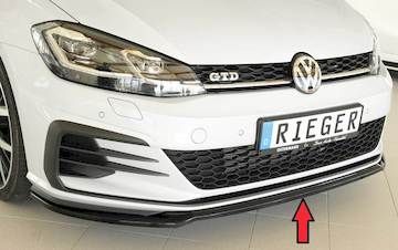 Rieger  Spoilerschwert nur für GTI / GTD / GTE für orig. Frontschürze