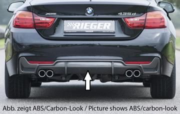 Rieger Rieger Heckeinsatz Carbon  nur für M-Paket-Heckschürze