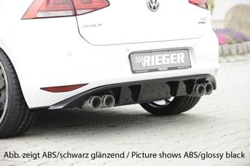 Rieger Rieger Heckeinsatz Carbon Look