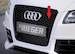 Rieger Kühlergrill Audi RS5 (B8), schwarz glänzend D-T94  ohne Kennzeichenauflage