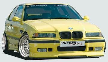 Rieger Kunststoffgitter für BMW 3er E36 Spoilerstoßstange Infinity I