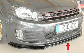 Rieger  Spoilerschwert nur für GTI / GTD für orig. Frontschürze  in Vorbereitung !