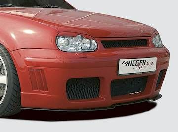 Rieger  Spoilerstoßstange RS-Four-Look  mit Abdeckung für VW-Emblem