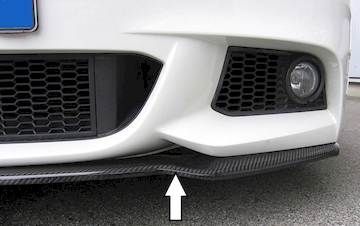 Rieger Carbon Spoilerschwert für BMW 5er F10/F11 nur für orig. M-Paket Frontschürze