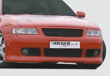 Rieger  Spoilerstoßstange S3-Look für Grill mit Alugitter