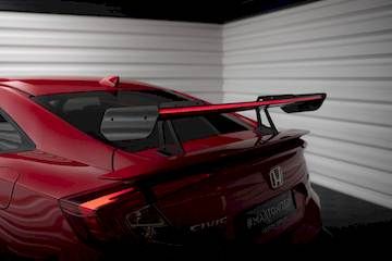 Carbon-Spoiler-With-Upper-Swan-Mounting---LED-Honda-Civic-SI-Mk10_CF-HO-CI-10-SI-WING5-UPP-245-P-LED