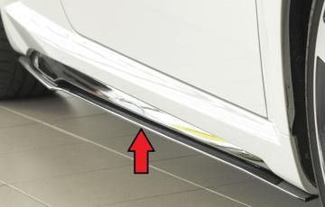 Rieger Rieger Seitenschwelleransatz (ca. 7mm)  nur für S-Line-Schweller auch TTS / TT-RS