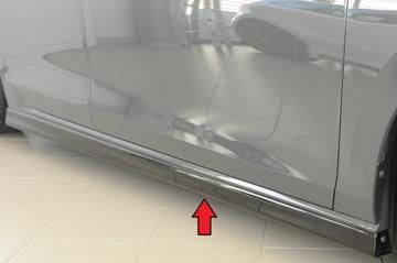 Rieger Rieger Seitenschweller (XS) schwarz glänzend