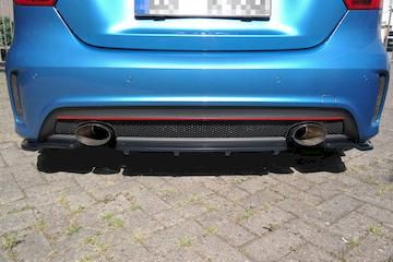 ZENTRALE-HINTEN-SPLITTER-MIT-EINEM-VERTIKALEN-BALKEN-Mercedes-BENZ-W176-AMG-LINE-VOR-FACELIFT_ME-A-176-AMGLINE-RD1-RD2G