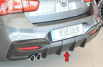 Rieger  Heckeinsatz (Typ: 35066) nur für M-Paket-Heckschürze, nicht M135i / M140i