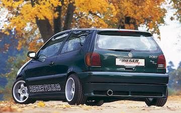 Rieger Alugitter für Heckschürzenansatz VW Polo IV - Infinity