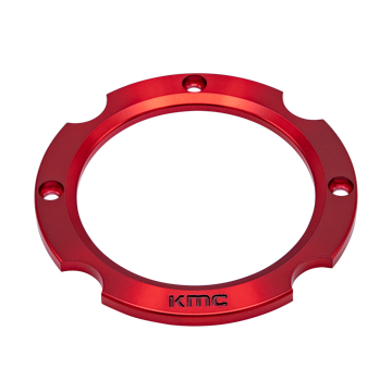 KS CAP RING 4X156 - ANODIZED RED