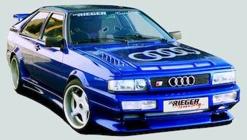 Rieger Motorhaube Audi 81/85 Sport-Quattro-Look