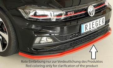 Rieger  Spoilerschwert für orig. GTI-/R-Line Frontschürze