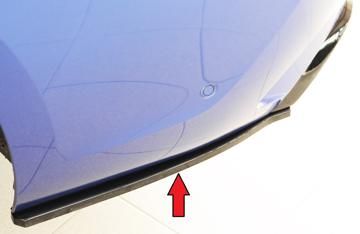 Rieger Rieger Heckschürzenansatz seitlich links schwarz glänzend für RIEGER Heckeinsatz (nicht M340i / M340d)