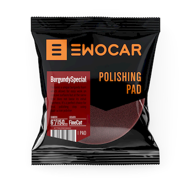 Ewocar Finish Pad Weinrot 180mm
