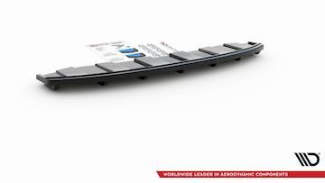 ZENTRALE-HINTEN-SPLITTER-Audi-A6-C7-S-LINE-AVANT-AUSPUFF-2X1-mit-senkrechten-Balken_AU-A6-C7-SLINE-AV-RD3G-RD4G