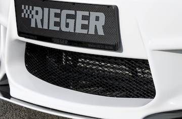 Rieger Renngitter, Aluminium schwarz 100x20cm mit großer Maschenweite