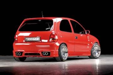 Rieger Dachkantenspoiler für Opel Corsa B 3-türer ohne Bremsleuchte (I)