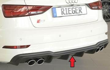 Rieger  Heckeinsatz nur S3 (8V) Limousine / Cabrio