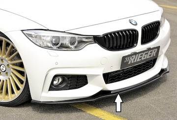Rieger  Spoilerschwert für orig. M-Paket-Frontschürze