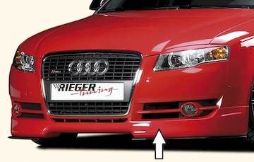 Rieger  Spoilerlippe -> nur passend für 5 kleine Schächte unterm Grill!