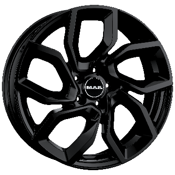 MAK, APOLLO, 17x7, 4x98, ET 33, GLOSS BLACK