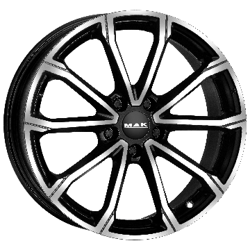 MAK, DaVinci4, 17x5, 4x100, ET 40, BLACK MIRROR