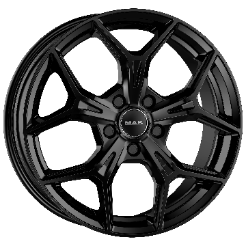 MAK, EPICA, 17x7.5, 5x100, ET 46, GLOSS BLACK
