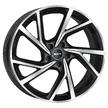 MAK, KASSEL, 18x7.5, 5x100, ET 46, BLACK MIRROR
