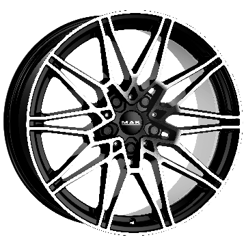 MAK, KOENIG-D, 19x9.5, 5x112, ET 20, BLACK MIRROR