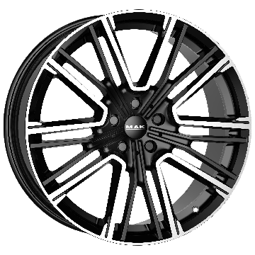 MAK, KULT-D, 20x10.5, 5x132, ET 27, BLACK MIRROR