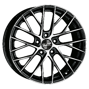 MAK, MONACO, 19x8.5, 5x130, ET 55, BLACK MIRROR