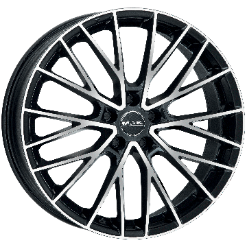 MAK, SPECIALE, 23x10, 5x130, ET 48, BLACK MIRROR