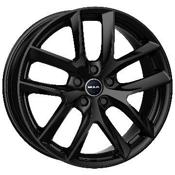 MAK, VOLTAGE, 19x8.5, 5x114.3, ET 38, GLOSS BLACK