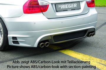 Rieger Rieger Heckschürzenansatz  -> nicht für 335i! nicht für M-Paket-Heckschürze!