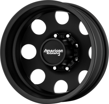 AR DUALLY FRONT CAP 8X6.5/170 - S-BLK