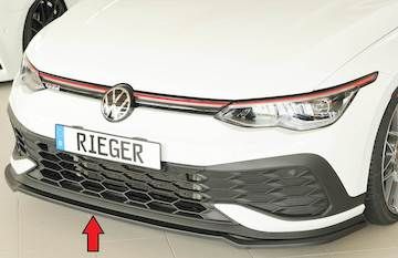 Rieger  Spoilerschwert nur für GTI Clubsport für orig. Frontschürze