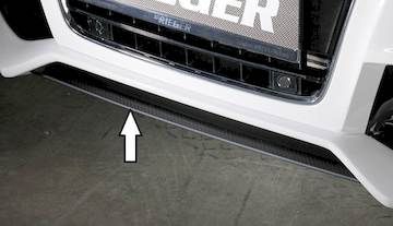 Rieger  Spoilerschwert für Spoilerstoßstange 55430/31/32/33