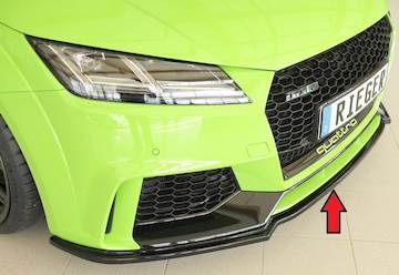 Rieger  Spoilerschwert für orig. TT-RS Frontschürze