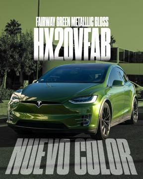 Hexis SKINTAC HX20VFAB Fairway Grün Metallic