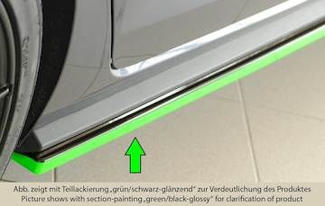 Rieger  Seitenschwelleransatz für orig. GTI-/R-Line Seitenschweller