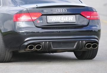 Rieger Rieger Heckeinsatz Carbon Look